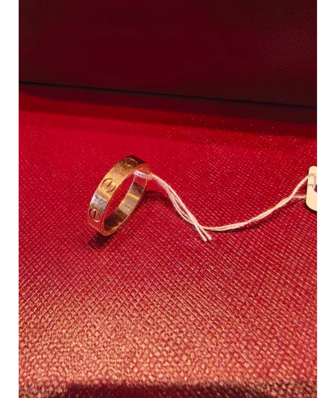 CARTIER Золотое кольцо из розового золота, фото 3
