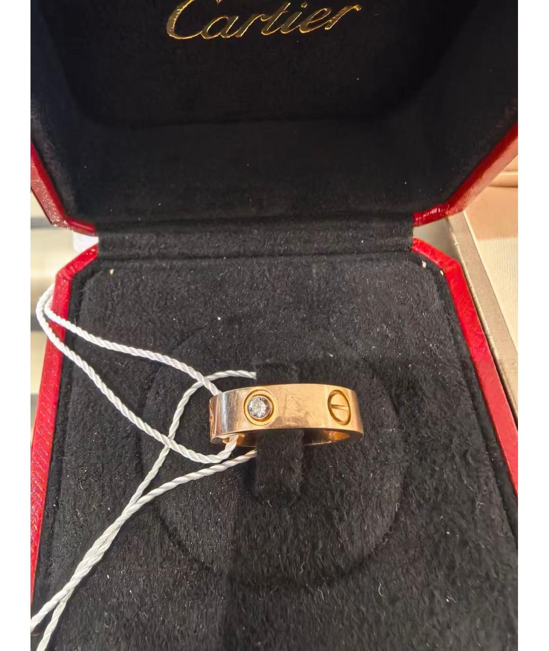 CARTIER Золотое кольцо из розового золота, фото 2