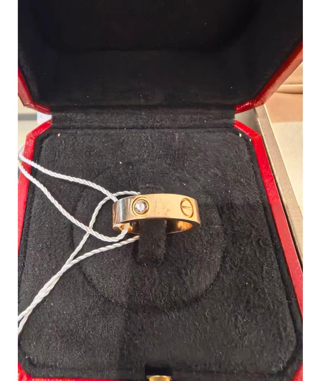 CARTIER Золотое кольцо из розового золота, фото 3