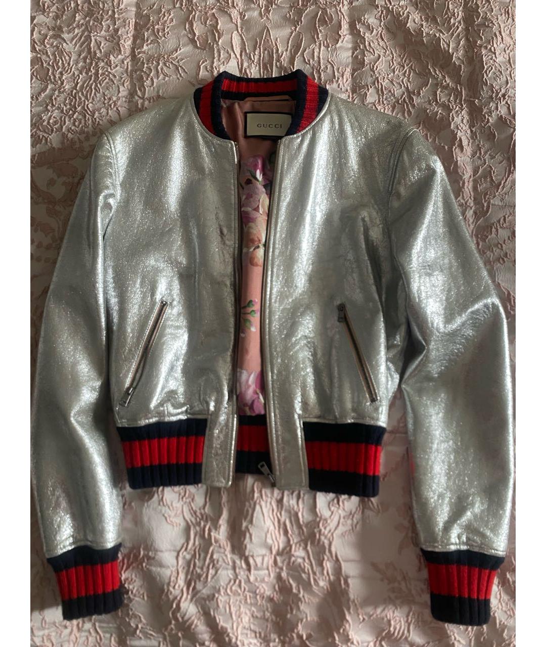 GUCCI Серебряная куртка, фото 5