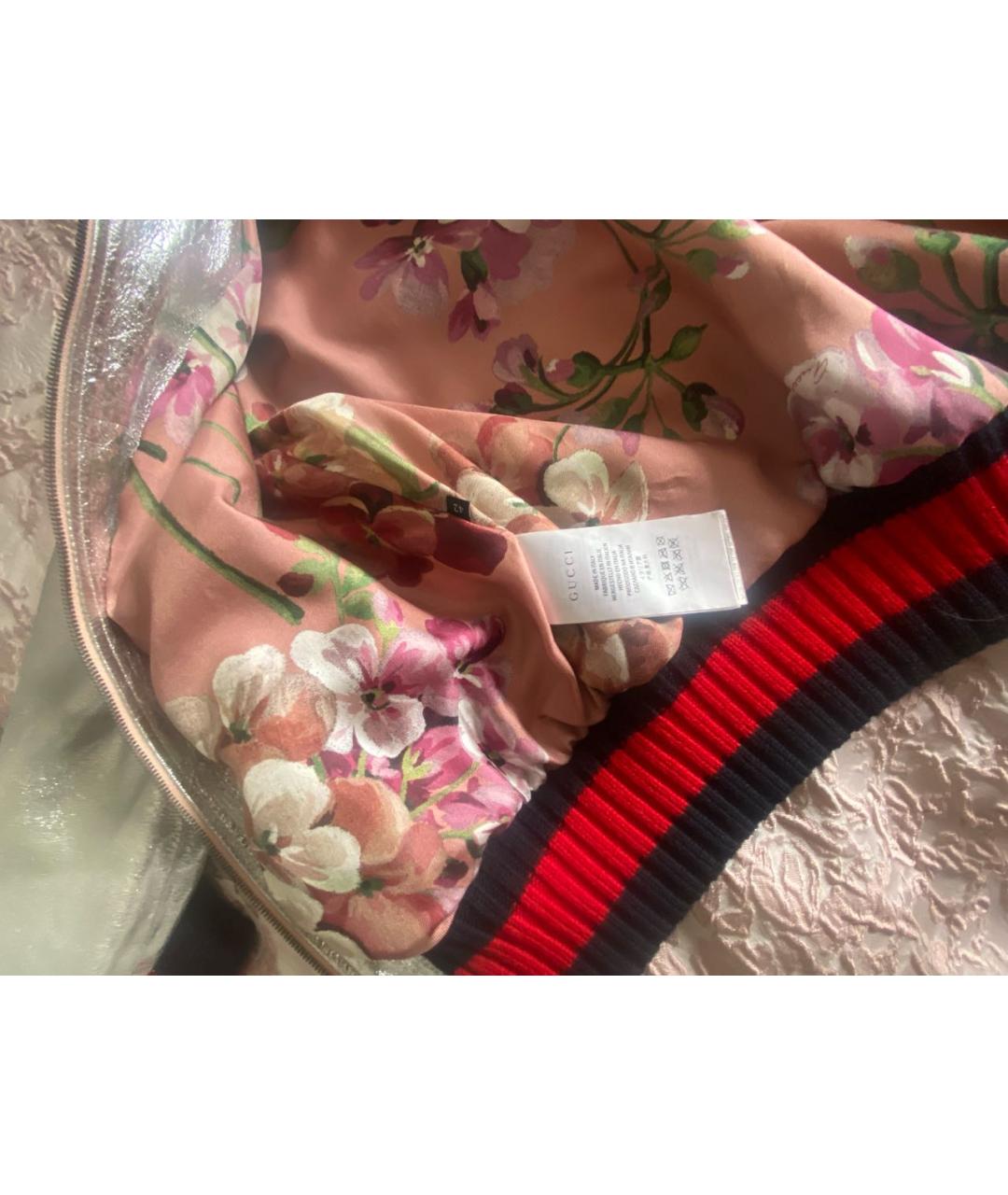 GUCCI Серебряная куртка, фото 3