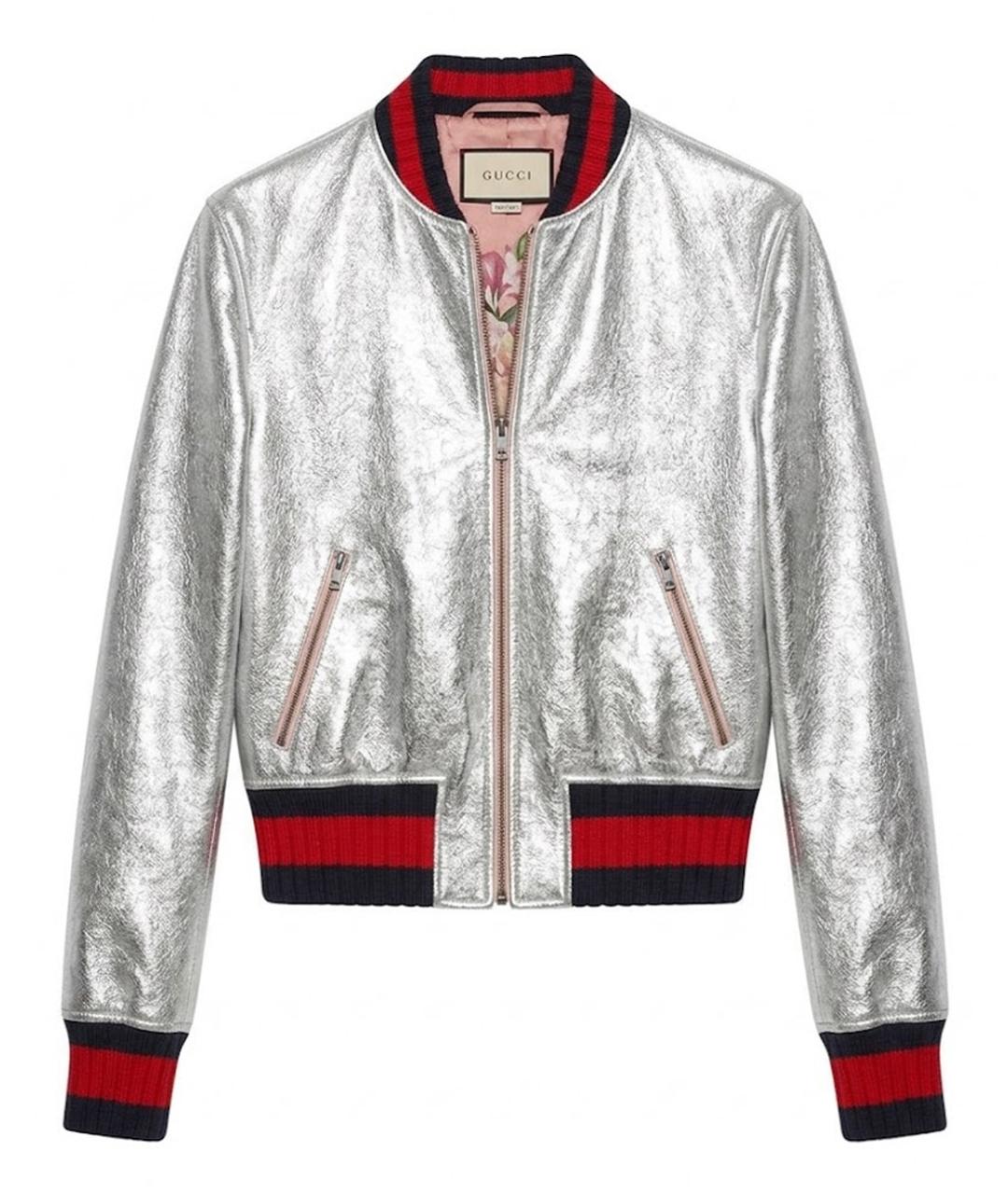 GUCCI Серебряная куртка, фото 1