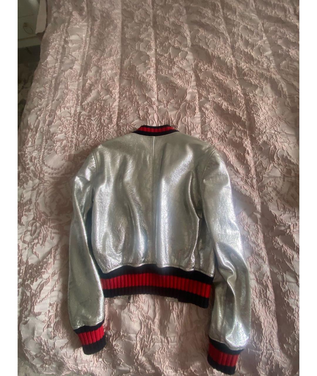GUCCI Серебряная куртка, фото 2