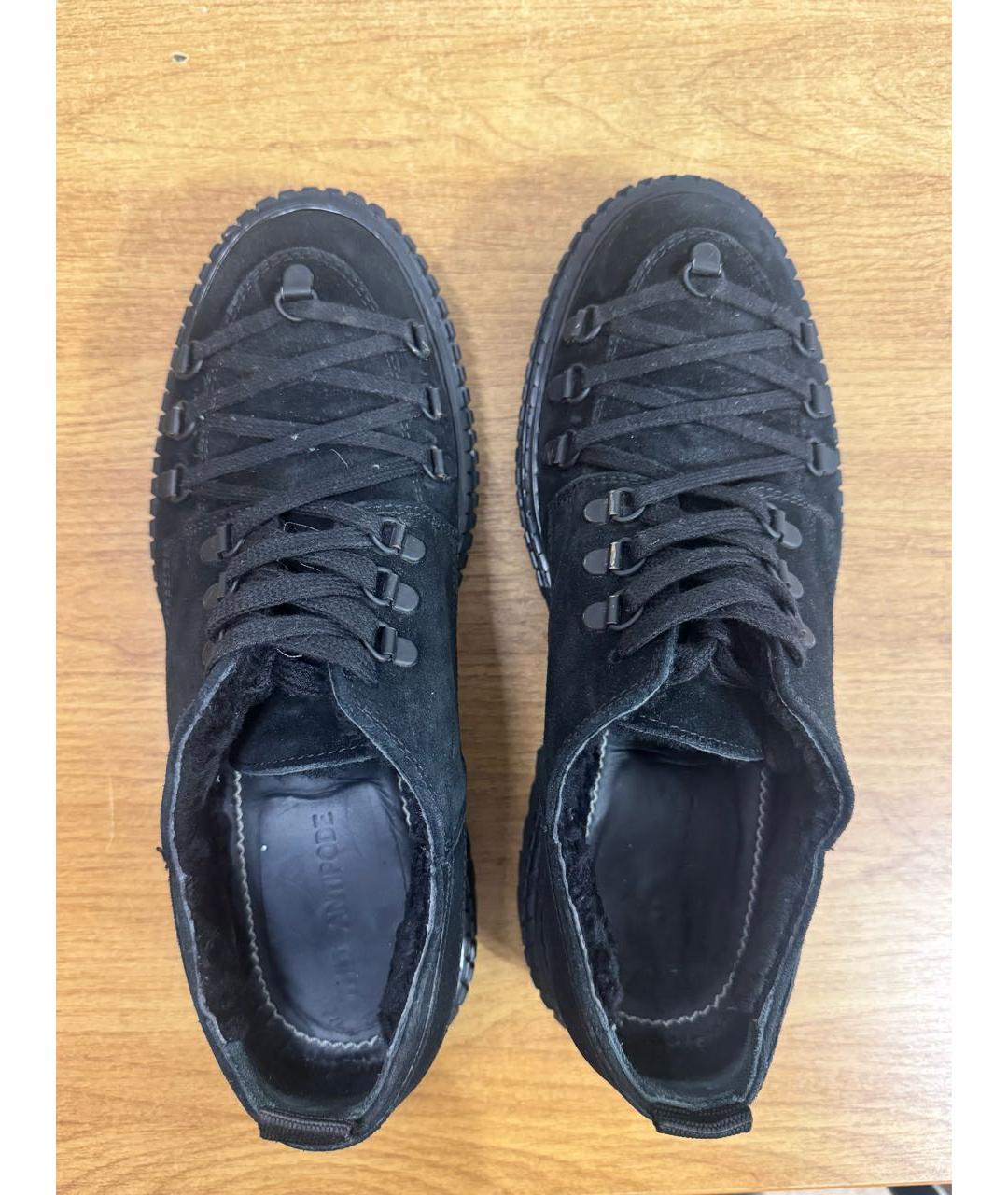 THE ANTIPODE Черные замшевые туфли, фото 3