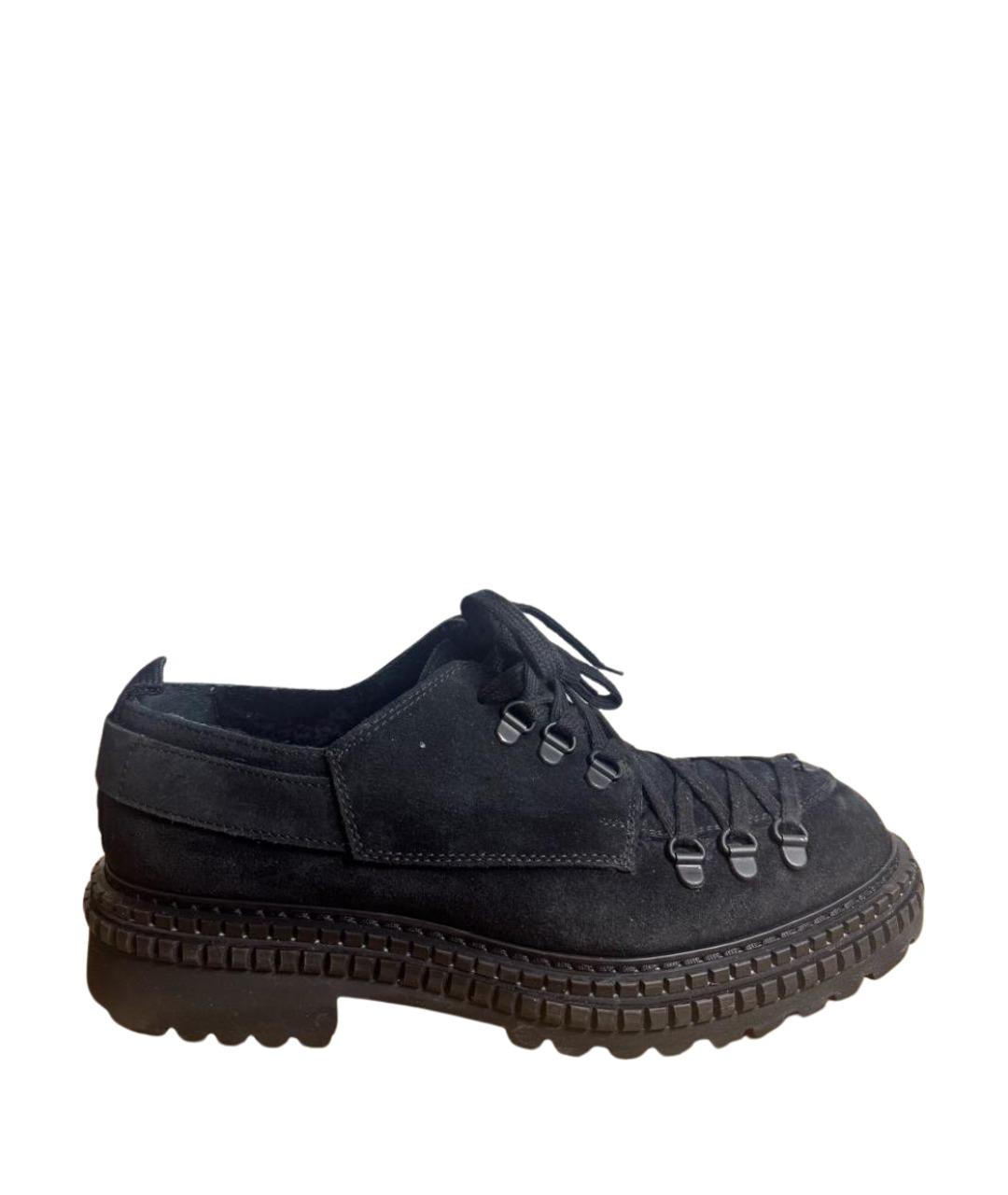 THE ANTIPODE Черные замшевые туфли, фото 1