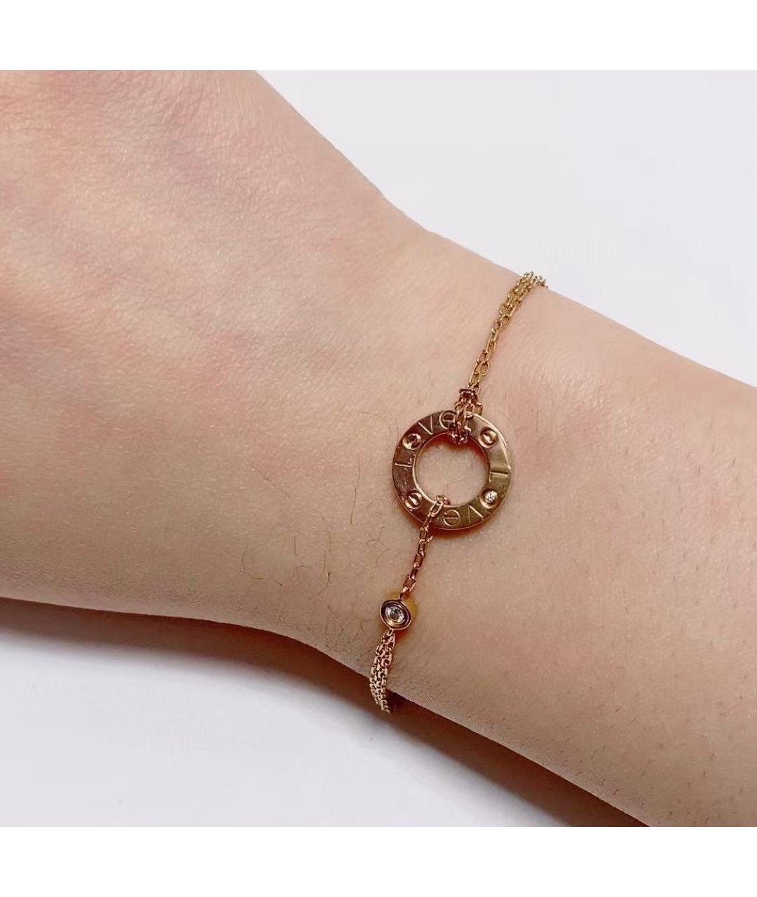 CARTIER Золотой браслет из розового золота, фото 2