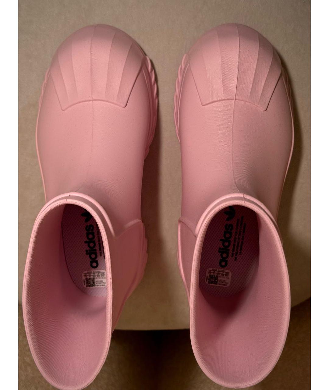 ADIDAS Розовые резиновые сапоги, фото 3
