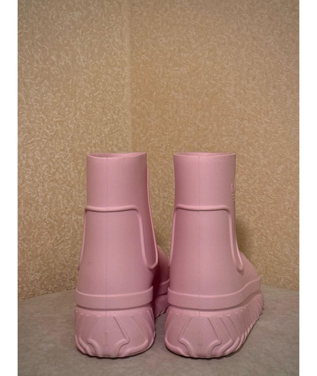 ADIDAS Розовые резиновые сапоги, фото 4