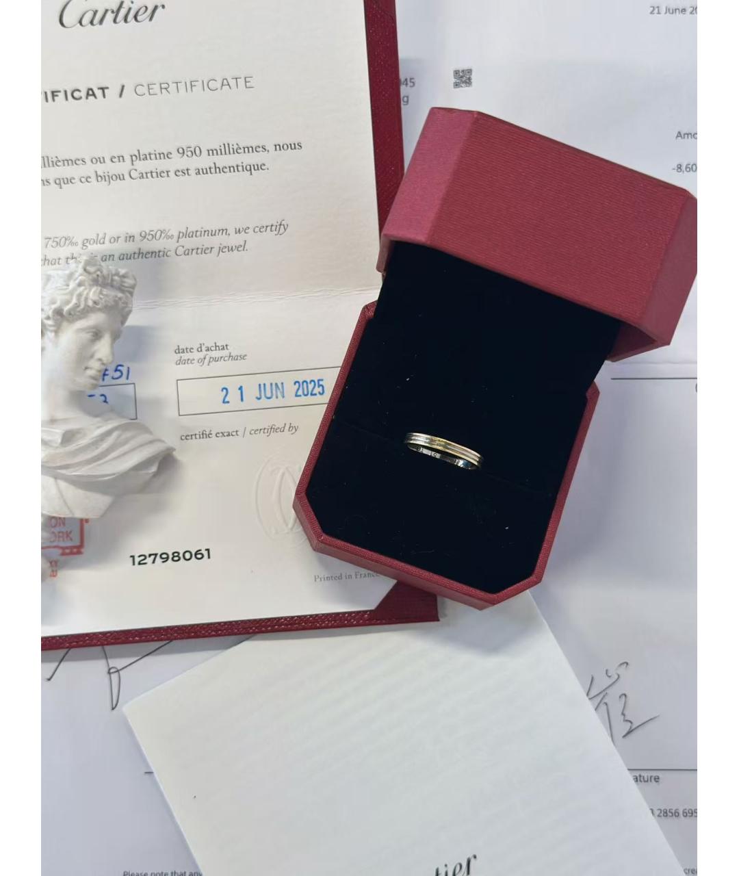 CARTIER Золотое кольцо, фото 5