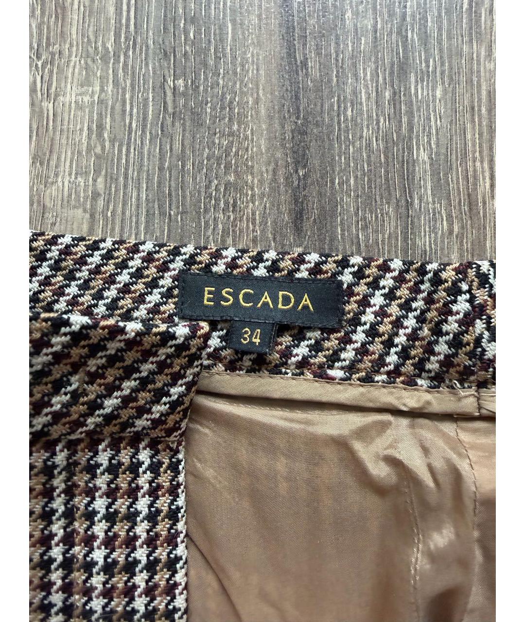 ESCADA Бежевые брюки узкие, фото 3