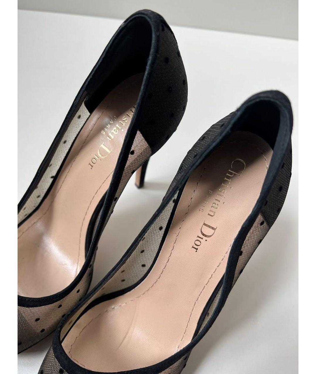 CHRISTIAN DIOR Черные туфли, фото 5