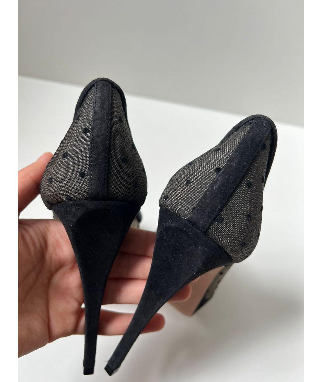 CHRISTIAN DIOR Черные туфли, фото 4