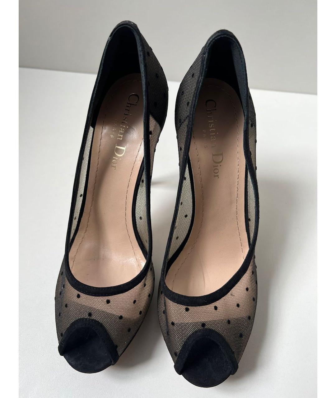 CHRISTIAN DIOR Черные туфли, фото 2