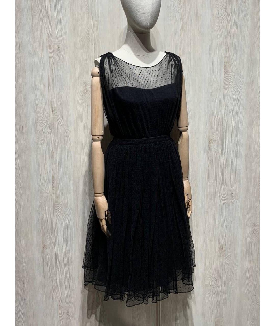 GUCCI Черное полиамидовое вечернее платье, фото 2