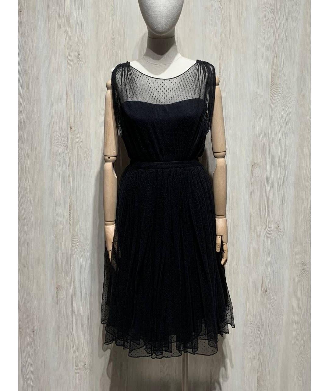 GUCCI Черное полиамидовое вечернее платье, фото 8