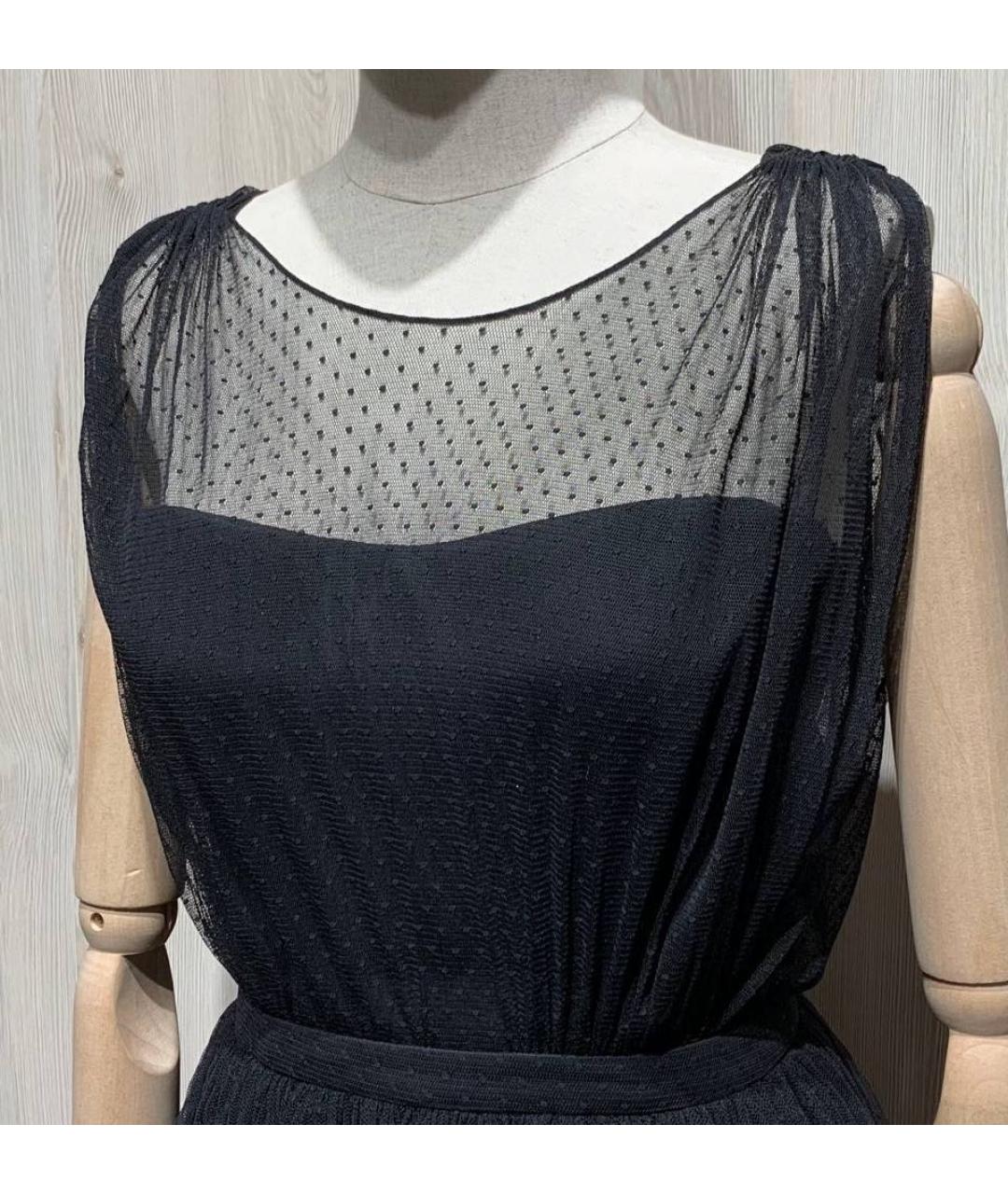 GUCCI Черное полиамидовое вечернее платье, фото 3