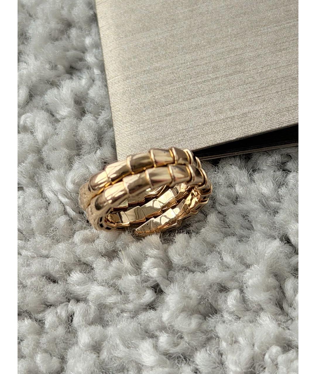 BVLGARI Золотое кольцо из розового золота, фото 7
