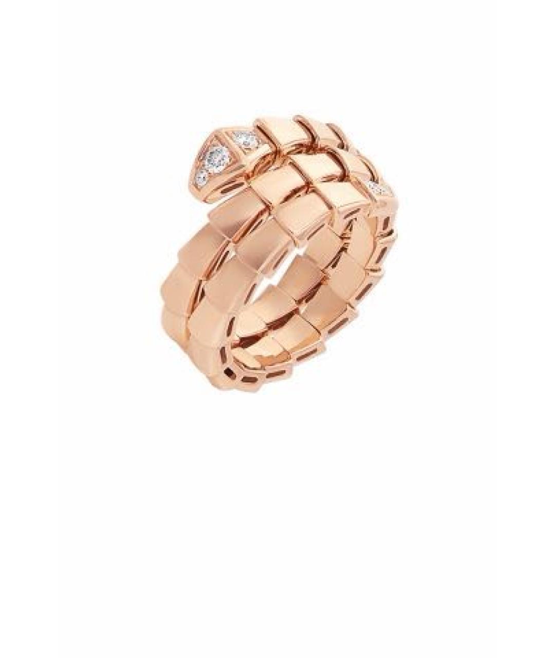 BVLGARI Золотое кольцо из розового золота, фото 9