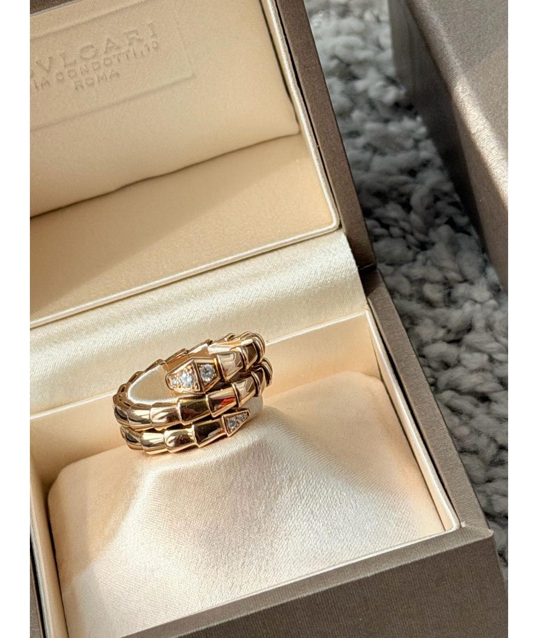 BVLGARI Золотое кольцо из розового золота, фото 2