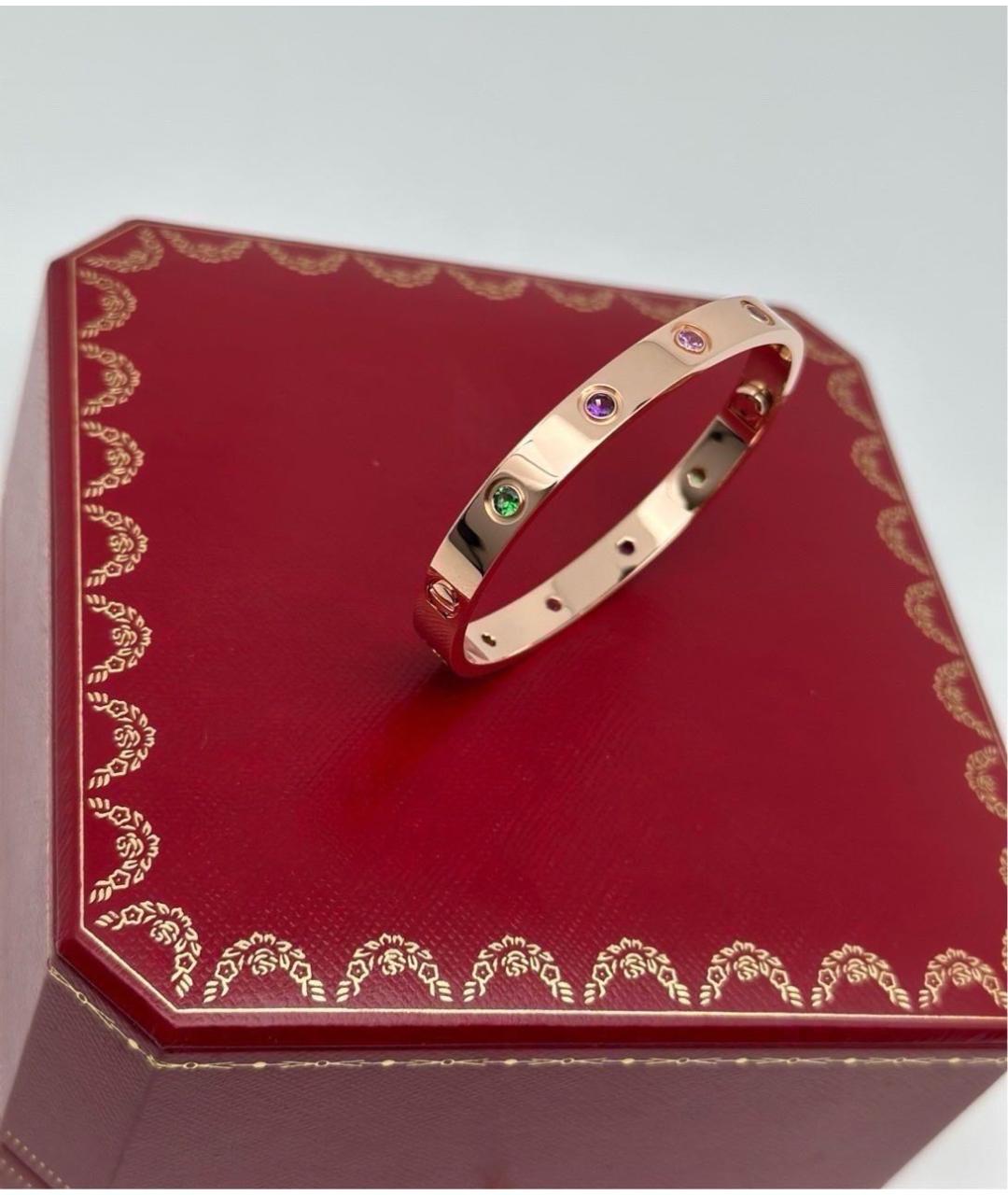 CARTIER Золотой браслет из розового золота, фото 3