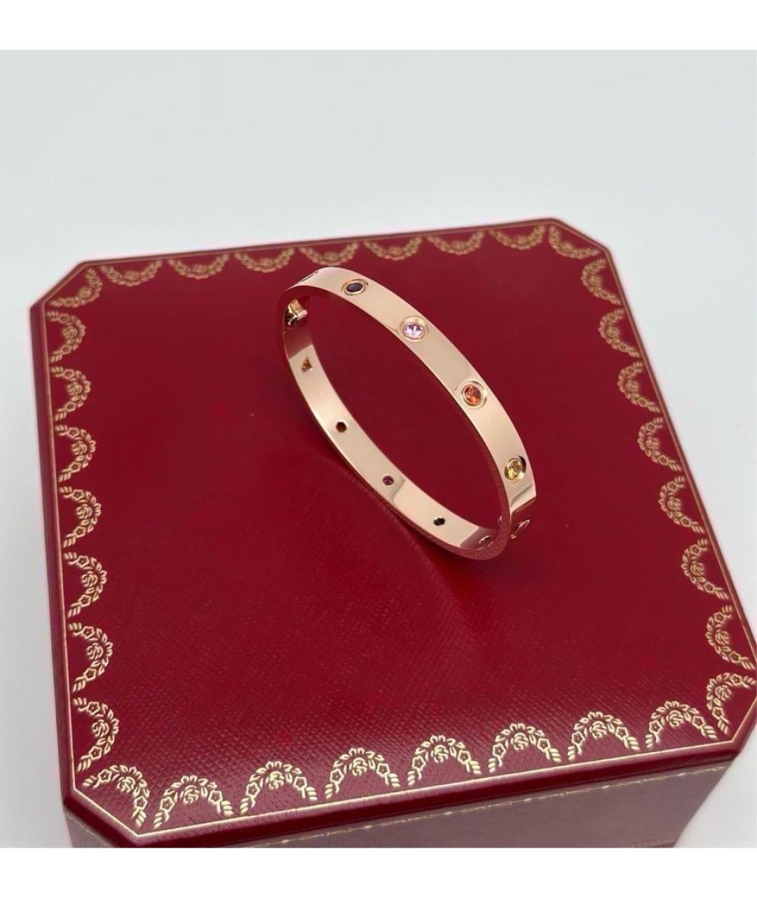 CARTIER Золотой браслет из розового золота, фото 4