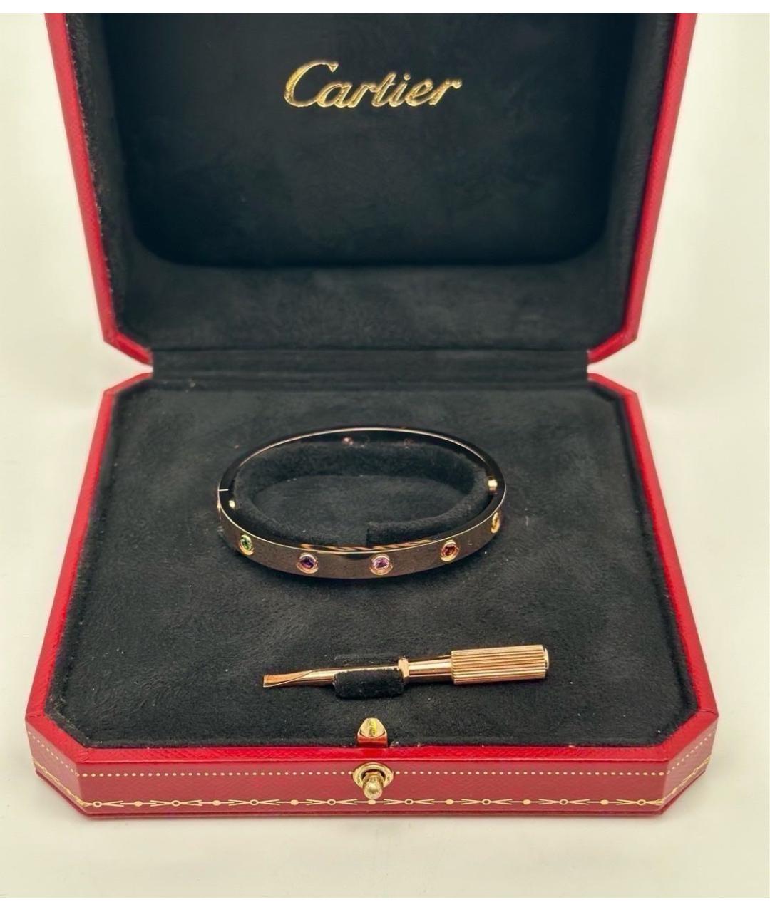 CARTIER Золотой браслет из розового золота, фото 2