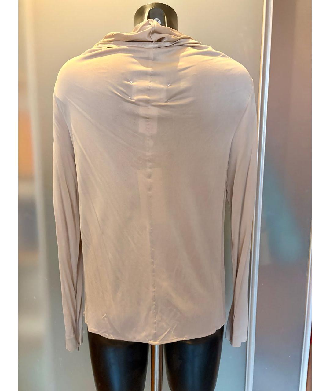 MAISON MARGIELA Бежевая блузы, фото 3