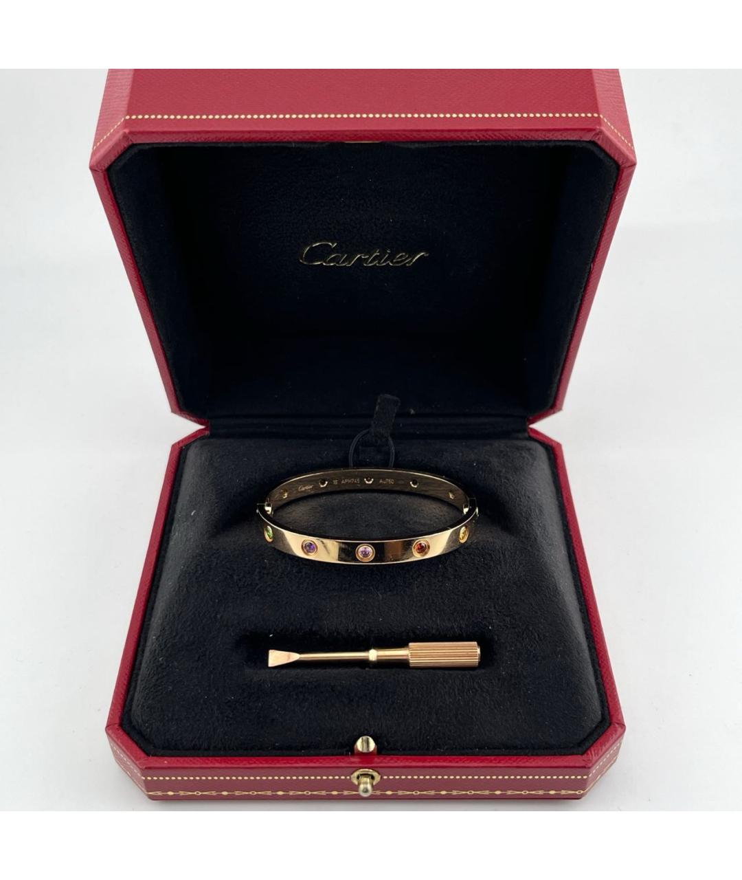 CARTIER Золотой браслет из розового золота, фото 5