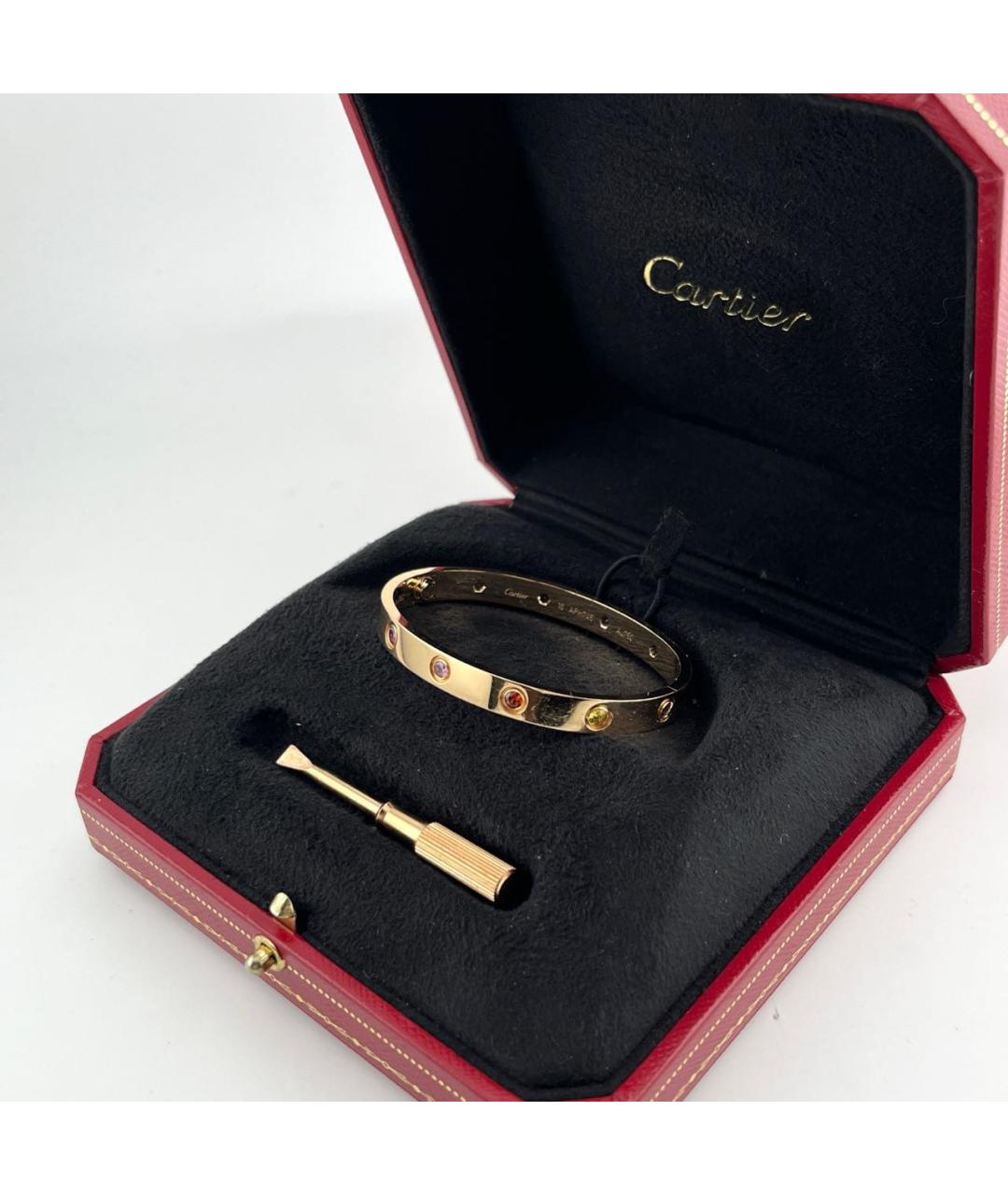 CARTIER Золотой браслет из розового золота, фото 3