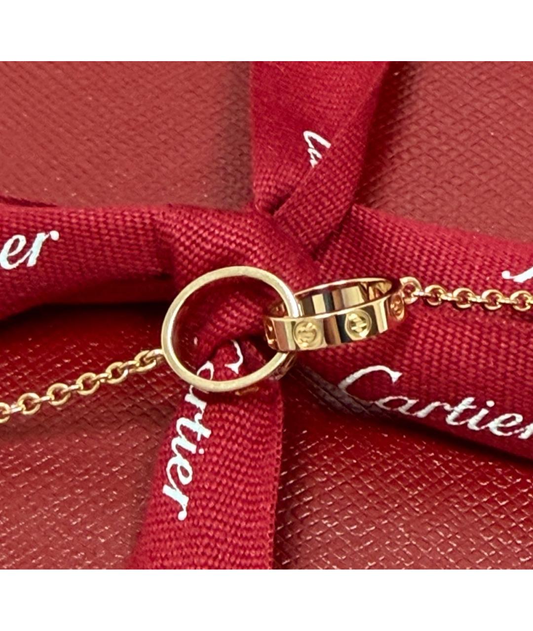 CARTIER Золотое колье из розового золота, фото 6