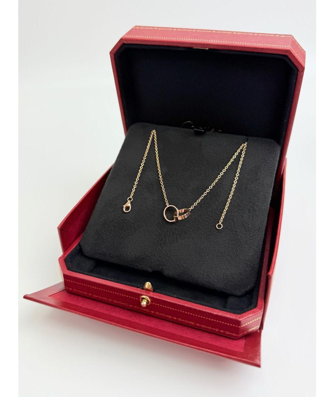 CARTIER Золотое колье из розового золота, фото 5