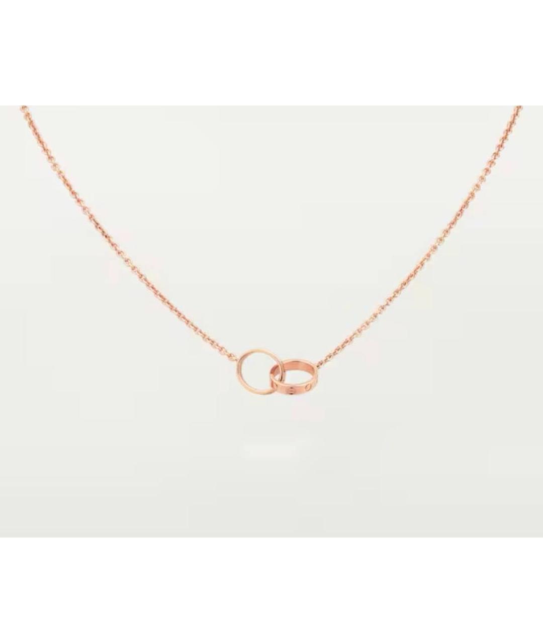 CARTIER Золотое колье из розового золота, фото 9