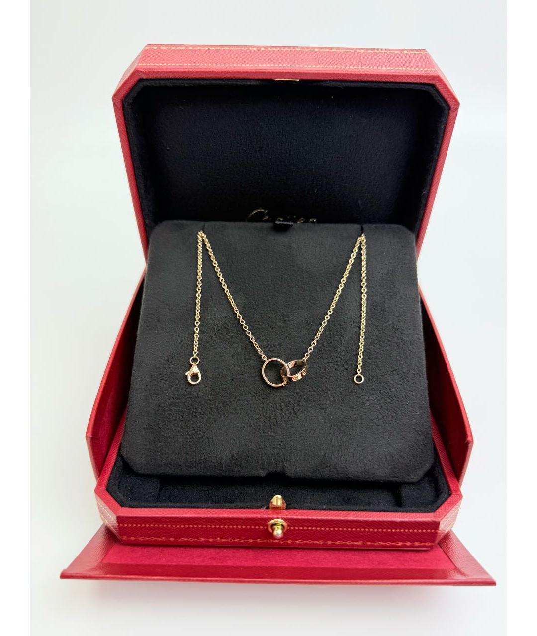 CARTIER Золотое колье из розового золота, фото 4