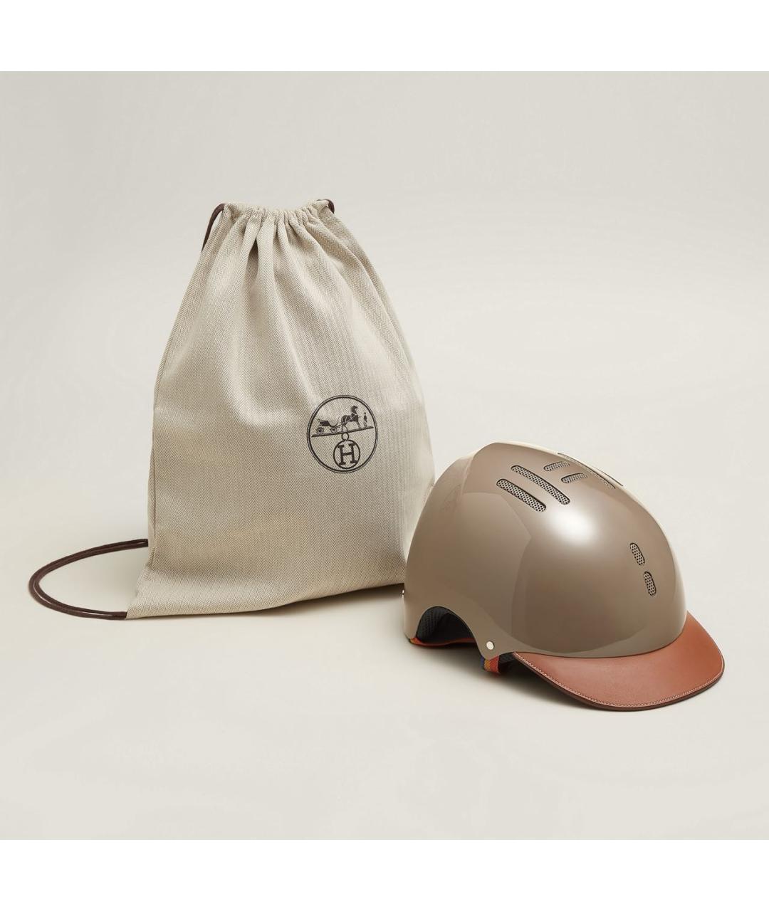 HERMES Бежевая шляпа, фото 7