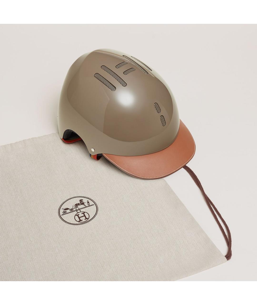 HERMES Бежевая шляпа, фото 6