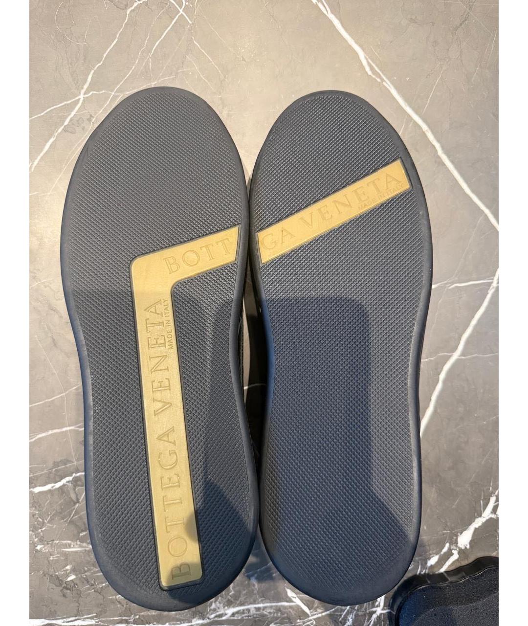 BOTTEGA VENETA Черные кожаные лоферы, фото 5