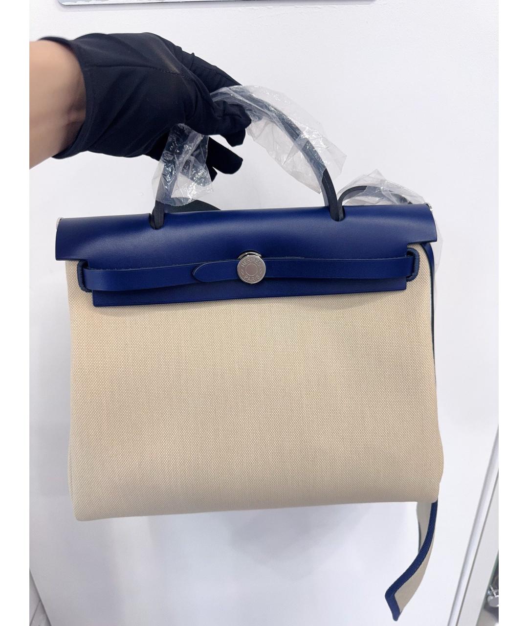 HERMES Тканевая сумка через плечо, фото 2