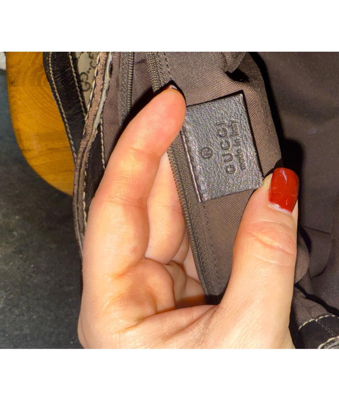GUCCI Бежевая сумка тоут, фото 7