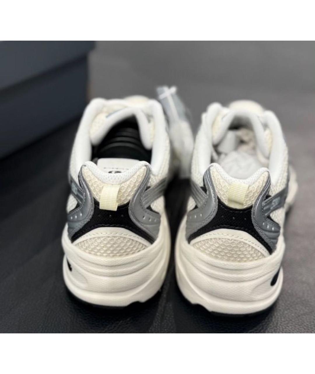 NEW BALANCE Серебряные низкие кроссовки / кеды, фото 7