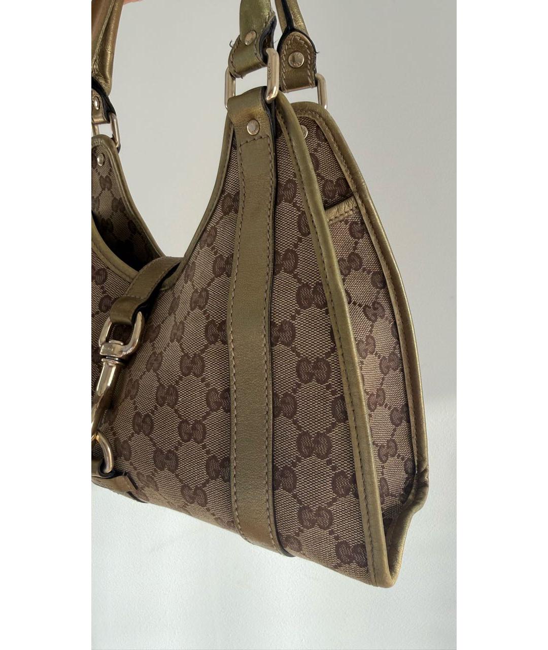 GUCCI Бежевая сумка с короткими ручками, фото 8