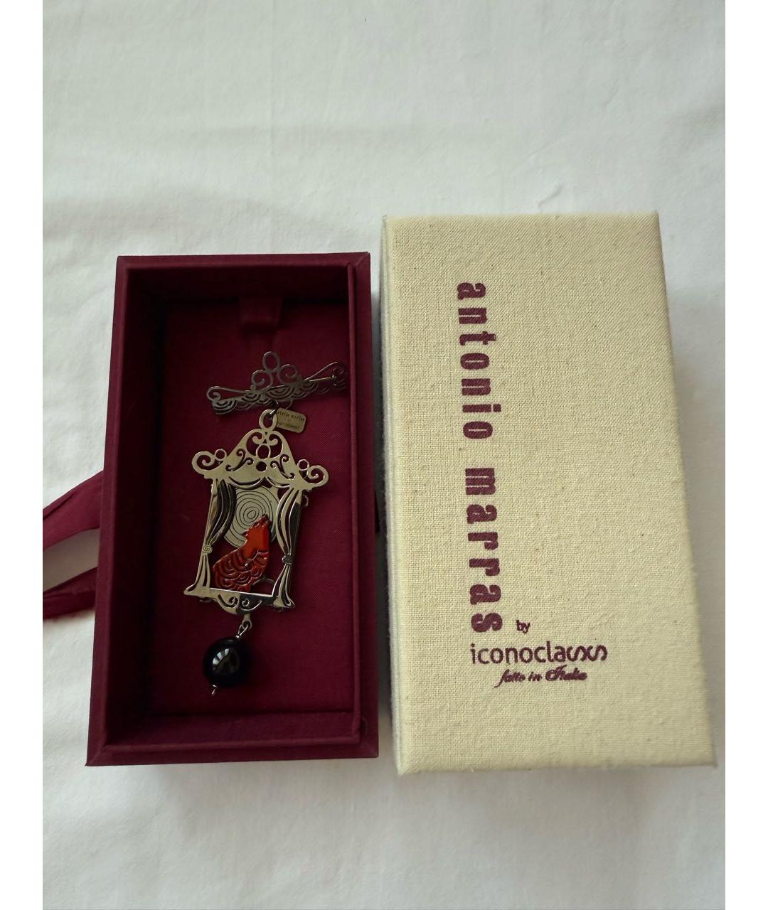 ANTONIO MARRAS Серебряная металлическая булавка / брошь, фото 2