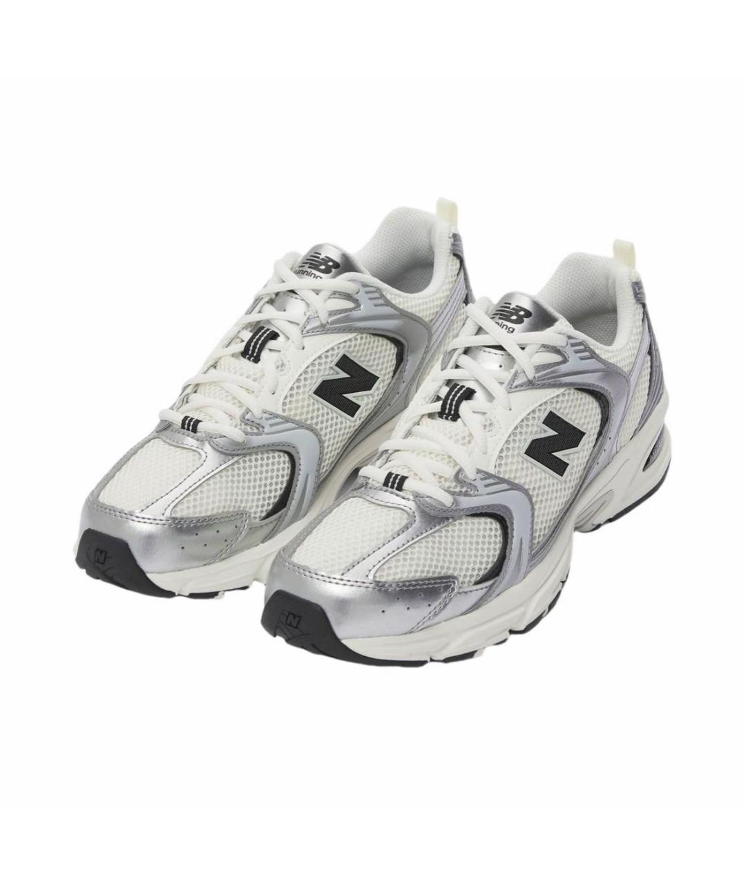 NEW BALANCE Серебряные кроссовки, фото 2