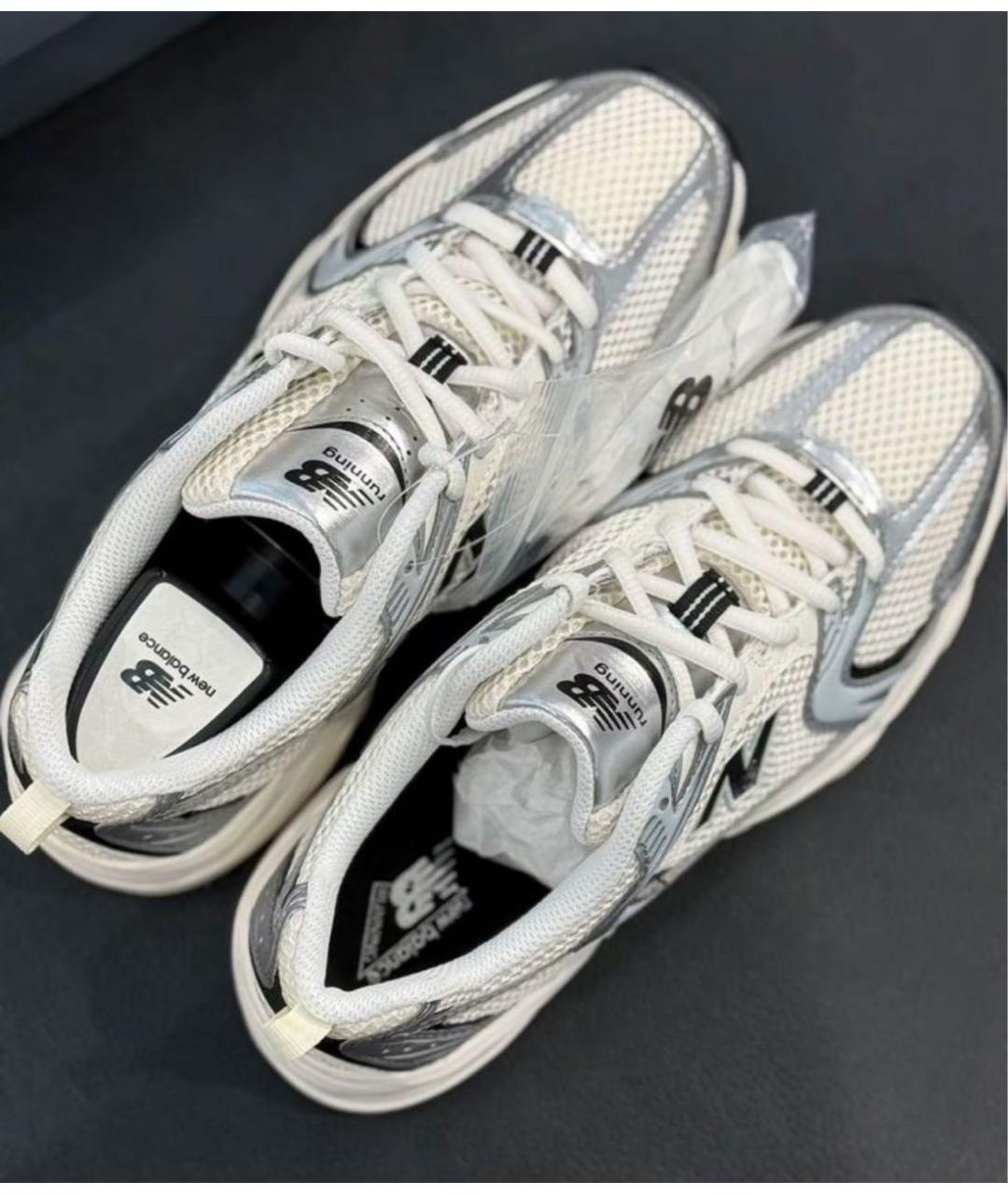 NEW BALANCE Серебряные кроссовки, фото 6