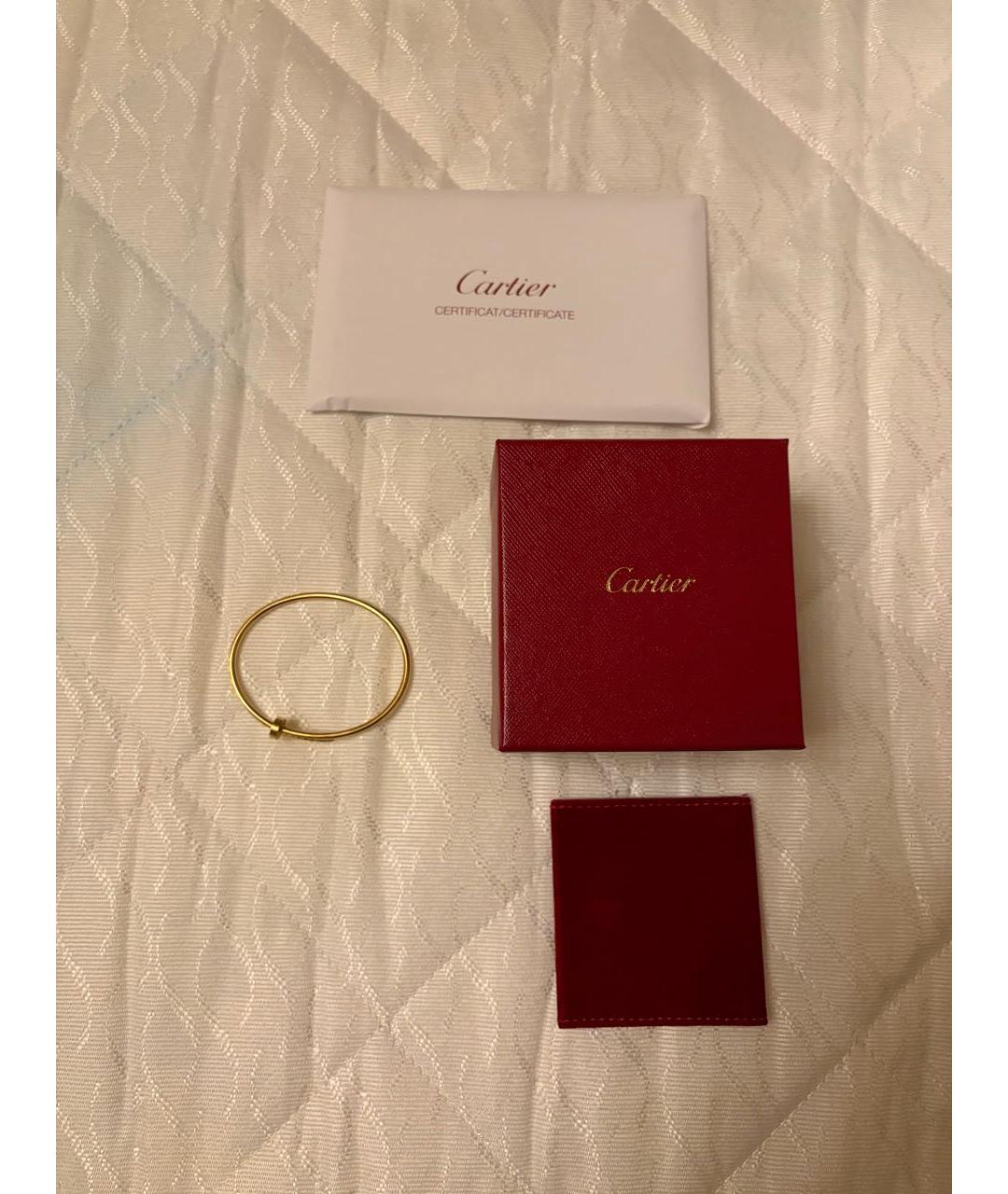 CARTIER Золотой браслет из желтого золота, фото 2