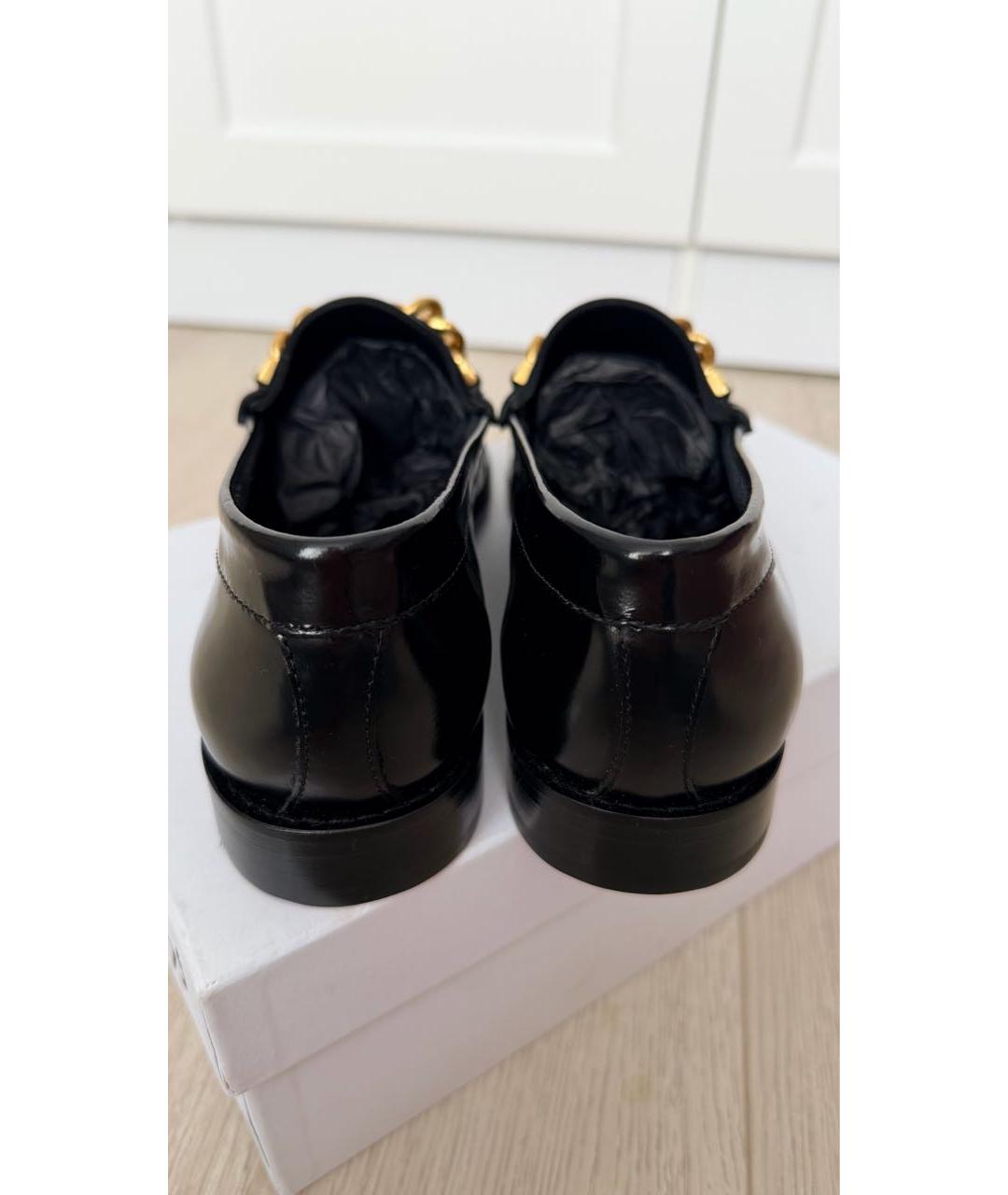 SANDRO Черные кожаные лоферы, фото 4