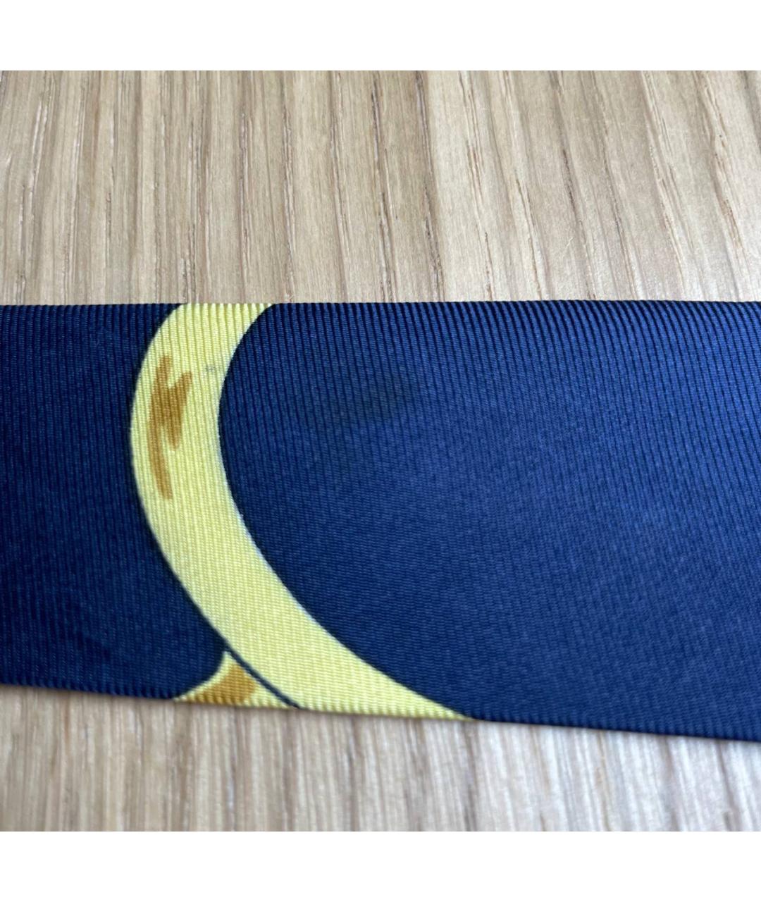 HERMES Красный шелковый галстук, фото 8