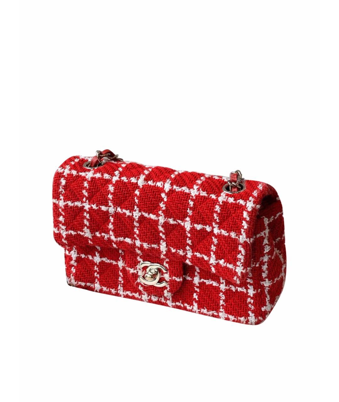CHANEL Красная сумка через плечо, фото 1