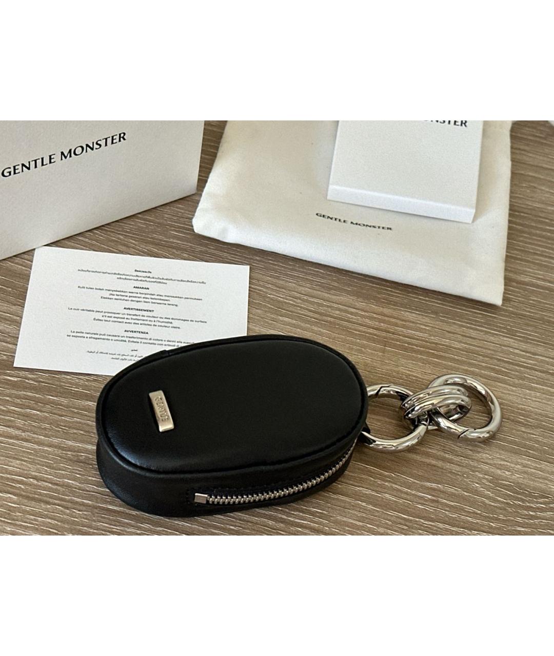 GENTLE MONSTER Черные пластиковые солнцезащитные очки, фото 8