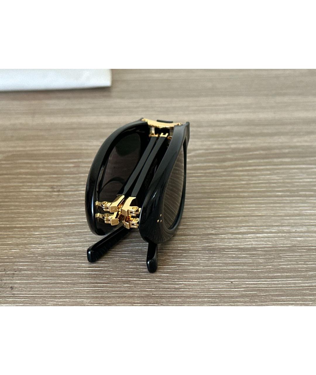 GENTLE MONSTER Черные пластиковые солнцезащитные очки, фото 5