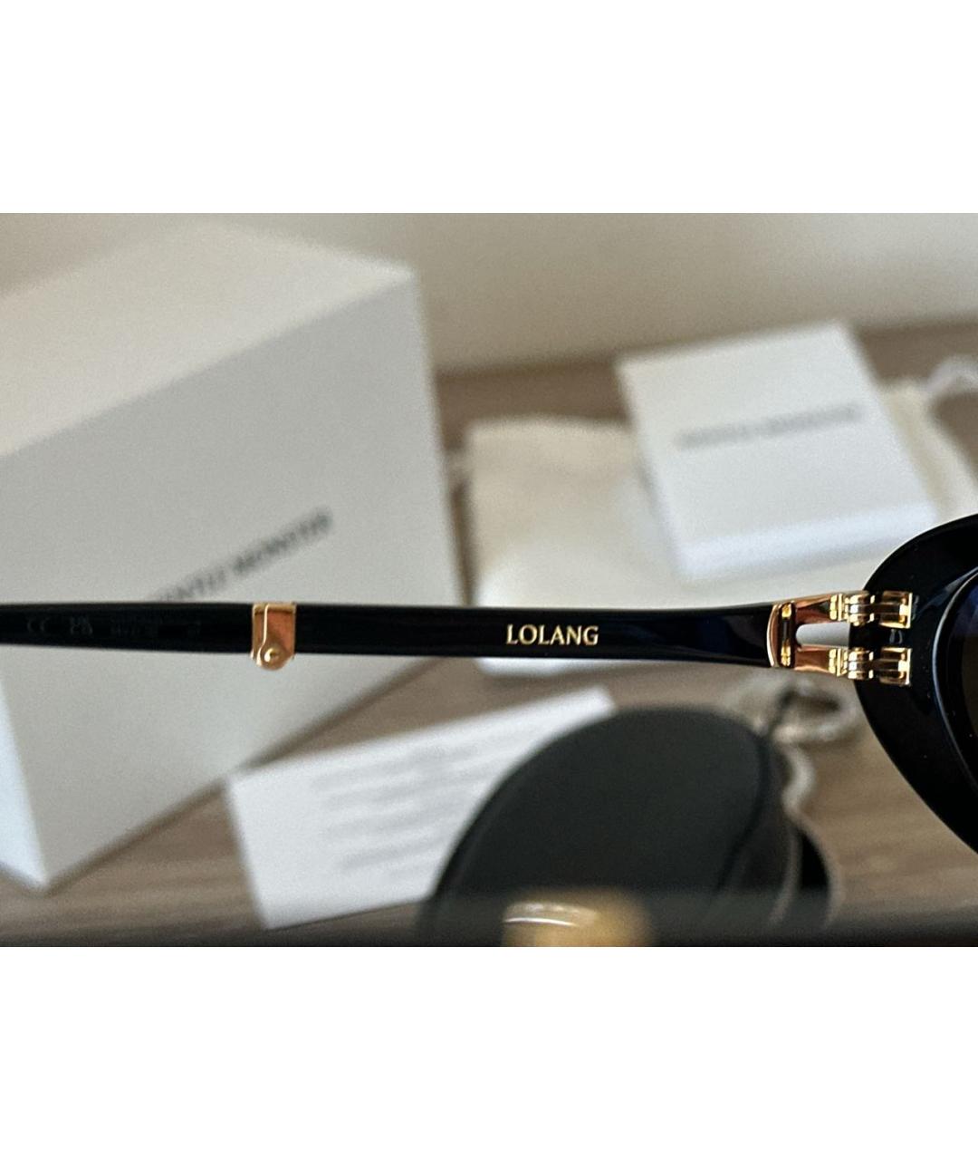 GENTLE MONSTER Черные пластиковые солнцезащитные очки, фото 6